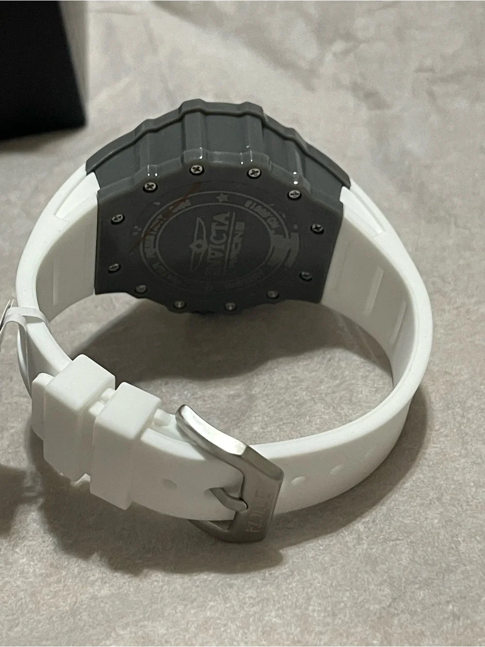 Invicta Racing Apexium Unisex Watch - 41mm, Grey & White (69618) new